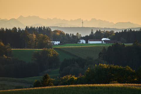 Gemeinde Reischach Landkreis Altötting Hoheneck Aussicht (Dirschl Johann) Deutschland AÖ